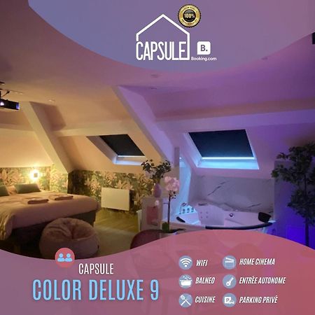 Capsule Color Deluxe Balneo I Ecran Home Cinema I Console De Jeux Trith-Saint-Leger Екстер'єр фото