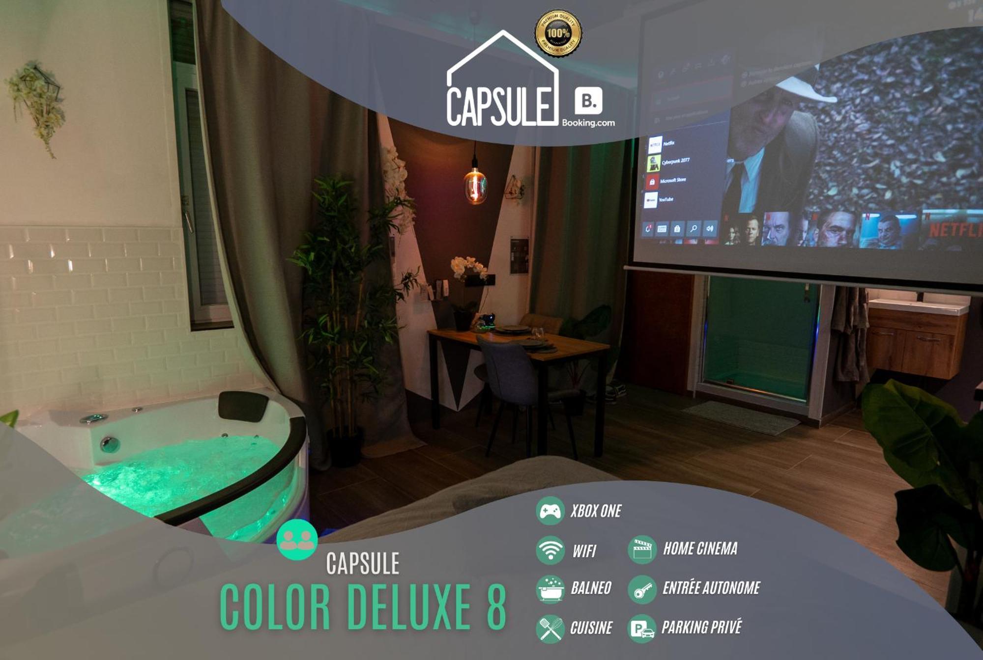 Capsule Color Deluxe Balneo I Ecran Home Cinema I Console De Jeux Trith-Saint-Leger Екстер'єр фото