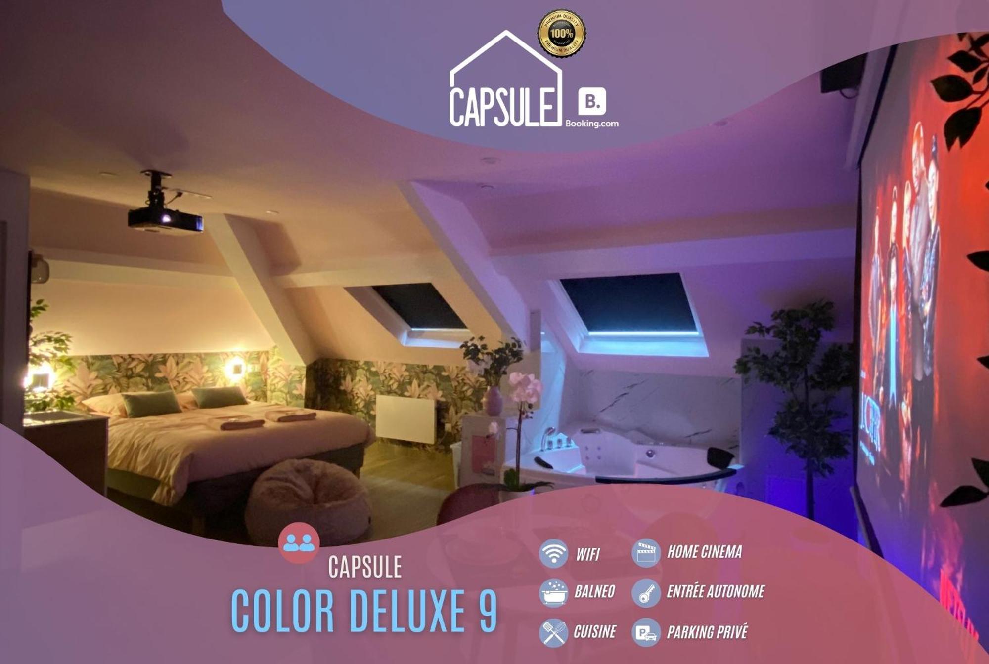 Capsule Color Deluxe Balneo I Ecran Home Cinema I Console De Jeux Trith-Saint-Leger Екстер'єр фото
